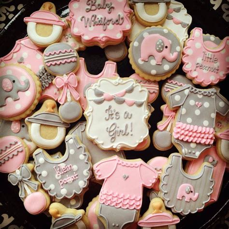 cookiebabigirl|11+ Adorable Baby Shower Cookie Ideas for a Girl